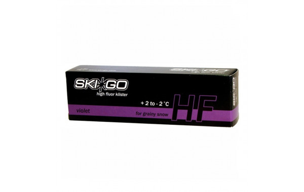 Клистер Skigo 90278 HF Klister Violet (крупнозерн. снег, лед, наст) (+2°С -2°С) 60 г 600_380