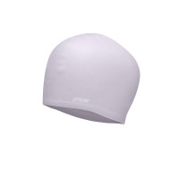 Шапочка для плавания Atemi long hair cap Violet flower TLH1LP сиреневый