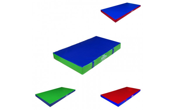 Мат гимнастический 100х50х10см винилискожа-антислип (холлослеп/холлофайбер) Dinamika ZSO-001319 600_380