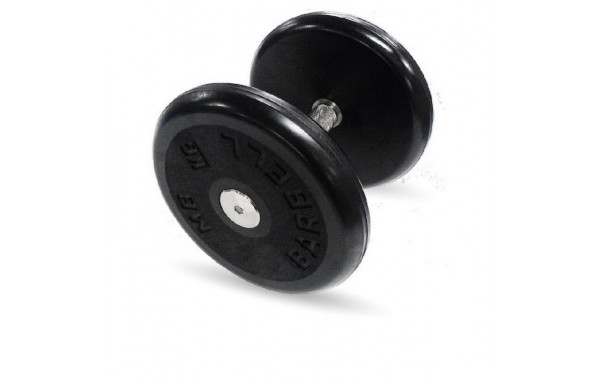 Гантель классик с вращающейся ручкой хром 7 кг MB Barbell MB-FdbEM-B7 600_380