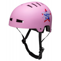 Шлем защитный, с регулировкой Ridex Creative розовый