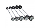 Набор прямых полиуретановых штанг LEVEL 10-30кг (шаг 5 кг, 5 шт) Profi-Fit