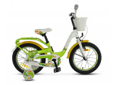 Велосипед 16" Stels Pilot 190 V030 (ALU рама) LU074646 Зеленый\Желтый\Белый