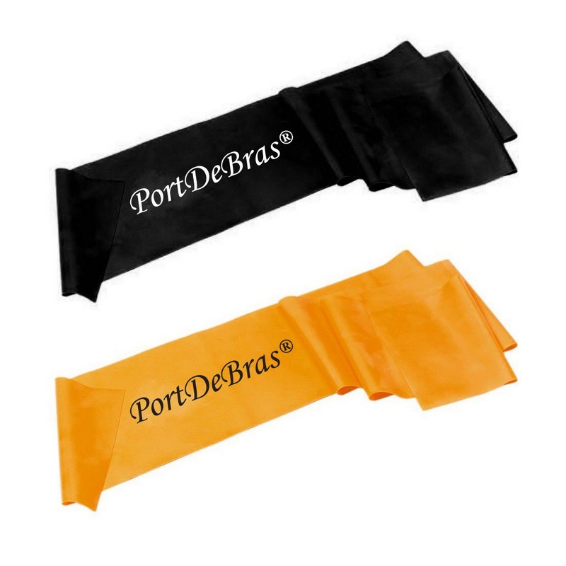 Ленточный амортизатор PortDeBras Latex Free Band F250621-1\LI-OR-00 низкое сопротивление, оранжевый 800_800