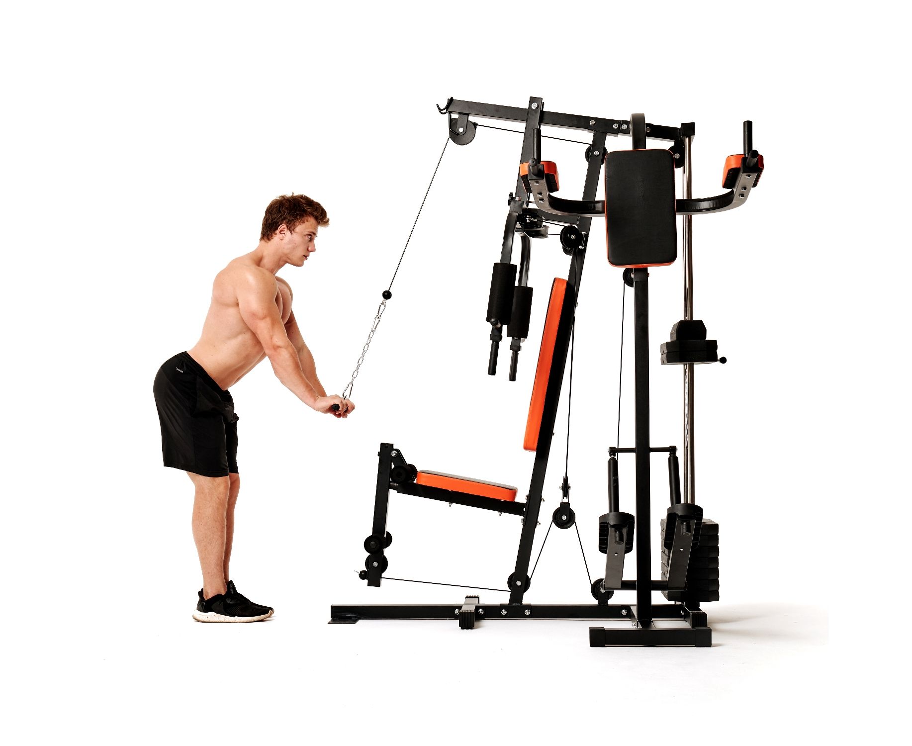 Силовой комплекс стек 60 кг DFC HomeGym D7002-60 1834_1500