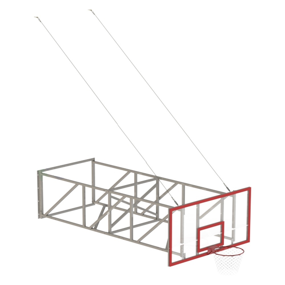Ферма 2,8 м. для баскетбольного щита 1800х1050 из оргстекла Spektr Sport 1000_1000
