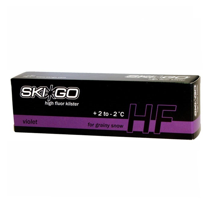 Клистер Skigo 90278 HF Klister Violet (крупнозерн. снег, лед, наст) (+2°С -2°С) 60 г 700_700