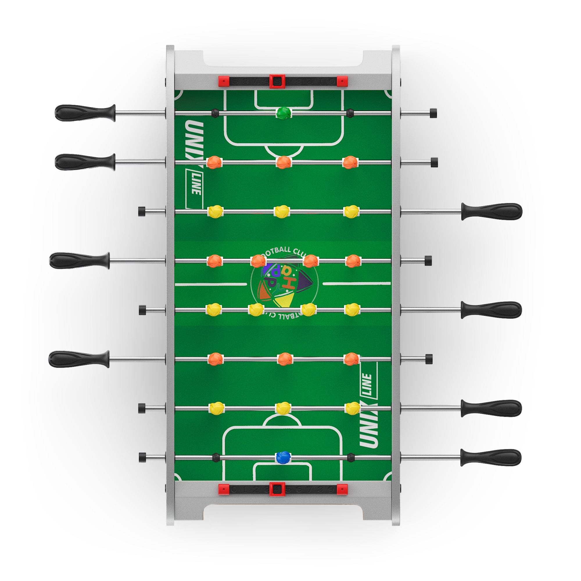 Игровой стол Мини Футбол - Кикер настольный 61х28 cм Unix GTSU61X28CL 2000_2000