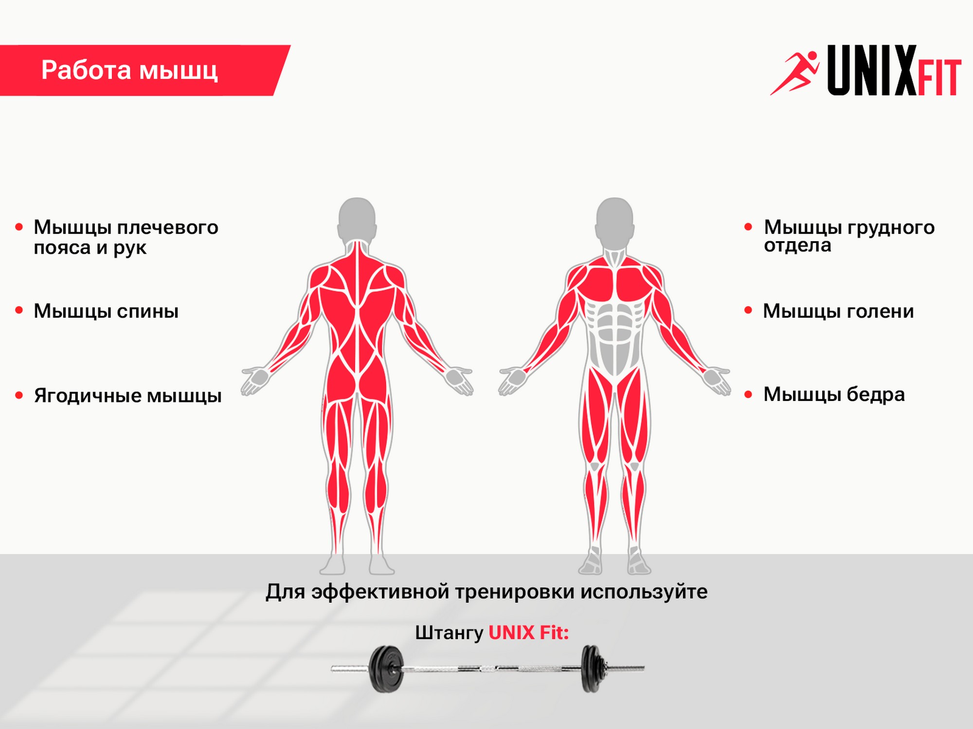 Стойка под штангу UnixFit FRAME 120 BSFR120 2000_1500