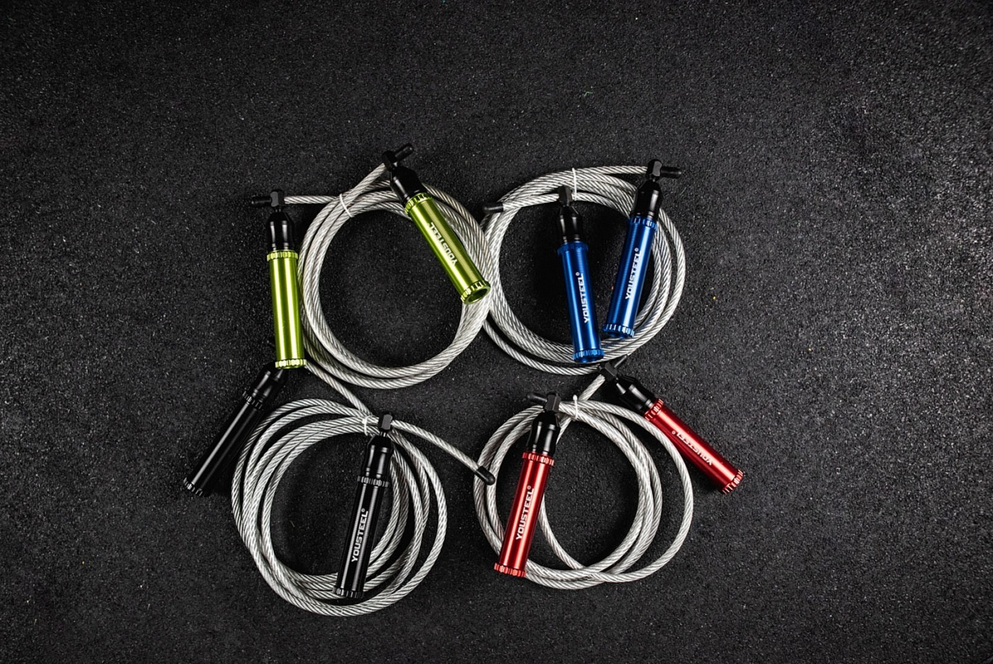 Скакалка YouSteel Heavy jump rope синий 2000_1337