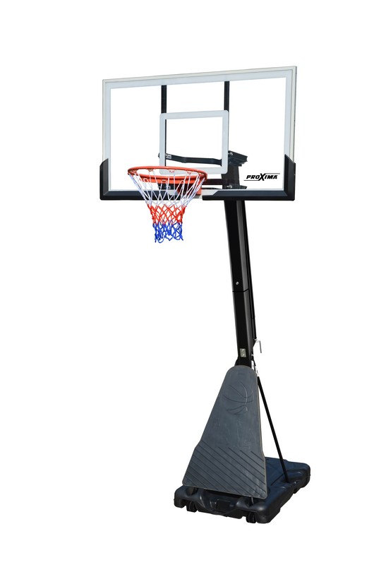 Мобильная баскетбольная стойка Proxima 54", стекло, S027 530_800