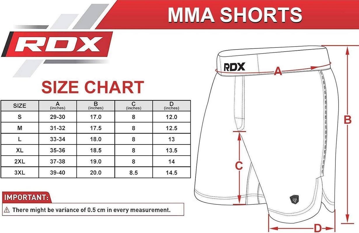 Шорты MMA RDX T15 MSS-T15R красный 1230_800