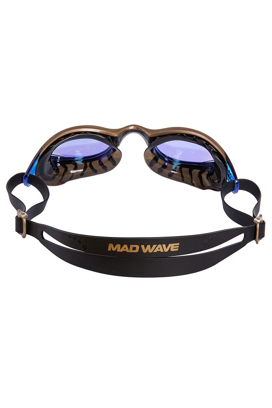 Очки для плавания Mad Wave Hydro flex rainbow M0424 16 0 01W черный 870_1305