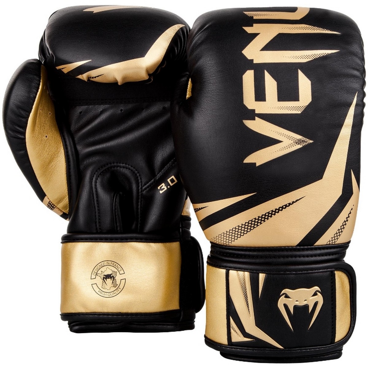 Перчатки Venum Challenger 3.0 03525-126-14oz черный\золотой 1200_1200