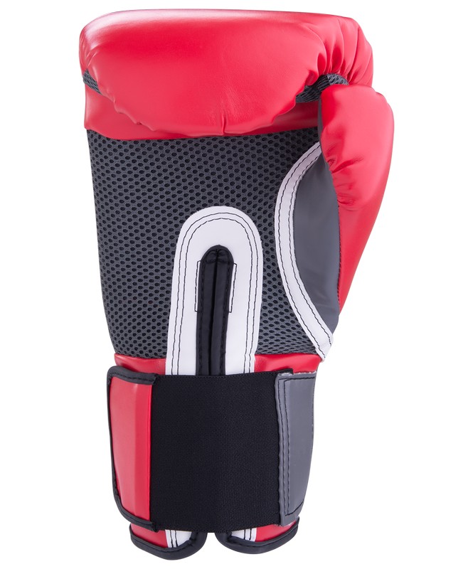 Перчатки боксерские Everlast Pro Style Elite 2114E, 14oz, к/з, красный 665_800