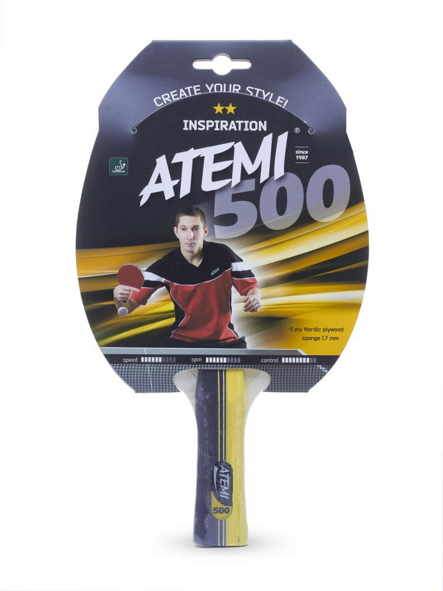 Ракетка для настольного тенниса Atemi 500 CV 1500_2000