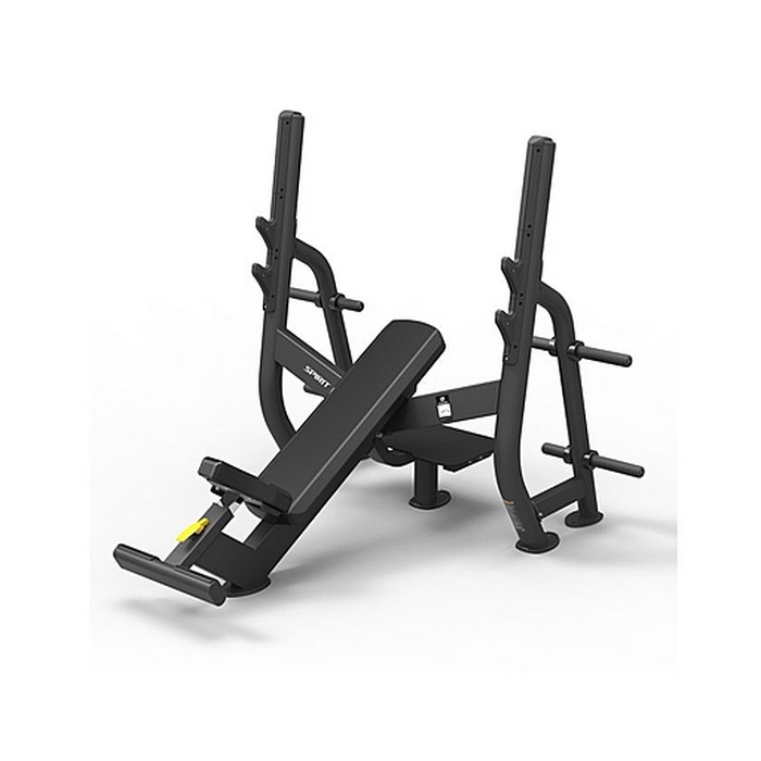 Олимпийская скамья для жима под углом Spirit Fitness SP-4210 700_700