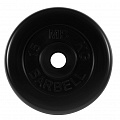 Диск обрезиненный d51мм MB Barbell MB-PltB51-15 15кг черный 120_120