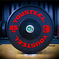 Диск 25кг YouSteel Traning PRO черный 120_120