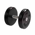 Гантель классик с вращающейся ручкой хром 15 кг MB Barbell MB-FdbEM-B15 120_120